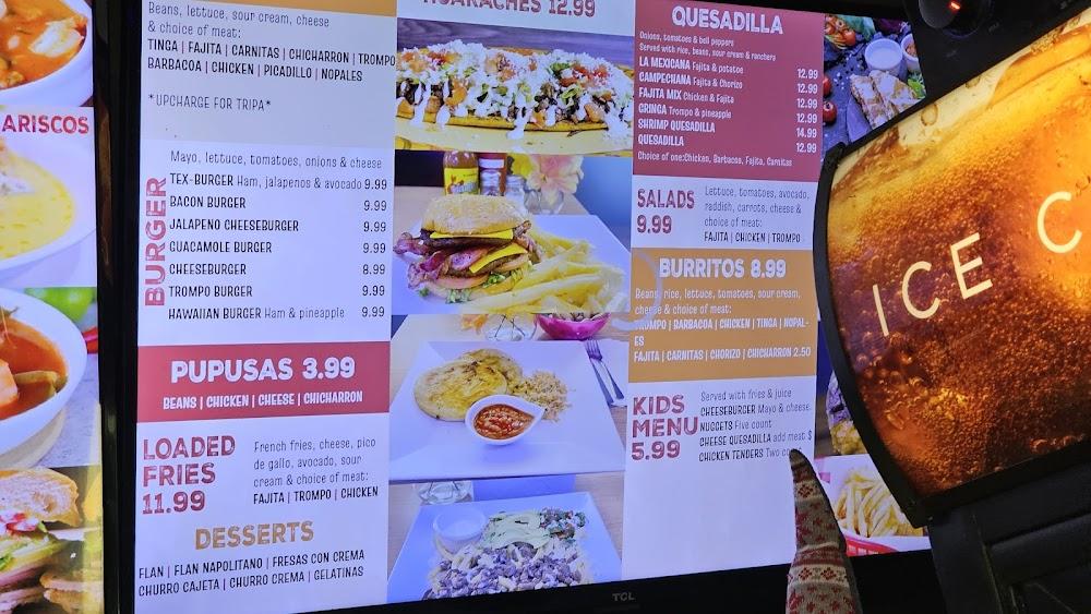 Dos Pueblitos Restaurant Menu image 1