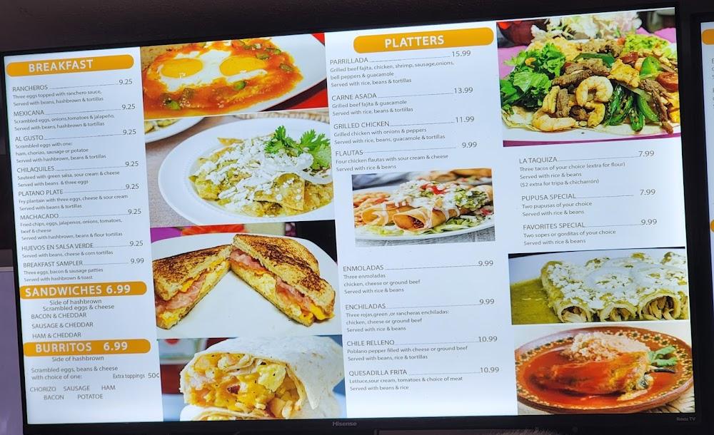Dos Pueblitos Restaurant Menu image 2