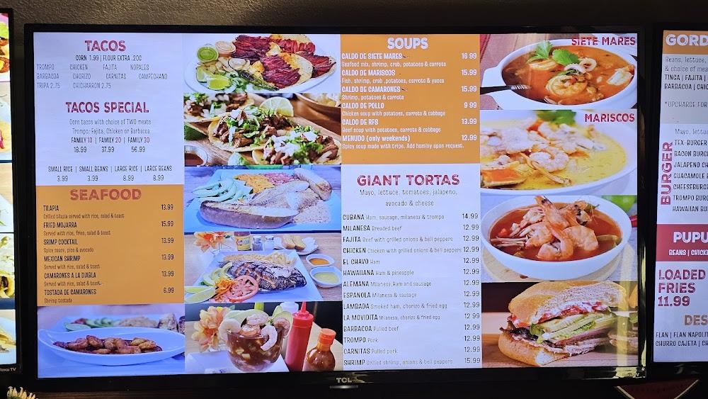 Dos Pueblitos Restaurant Menu image 3